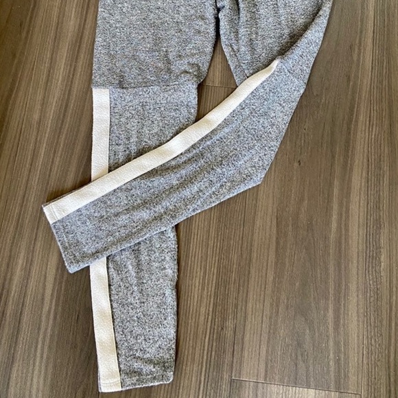 Joah brown lux stripe leggings - Picture 3 of 8